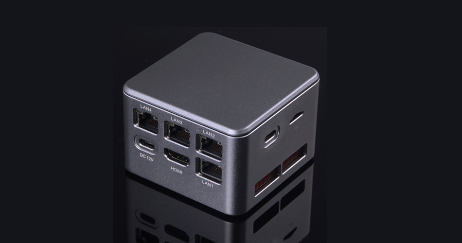 派勤C-BOX-M1,四網口軟路由空間魔法師N5105/N6005系列迷你主機 派勤C-BOX-M1,四網口軟路由空間魔法師N5105/N6005系列迷你主機